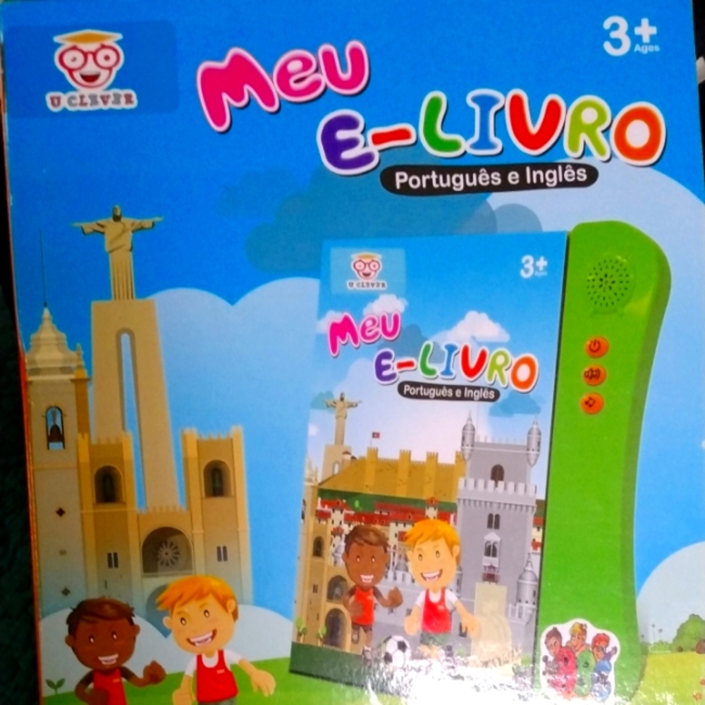 New Portuguese And English Language Learning E-book For Ages 3+